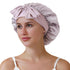 22 Momme Silk Sleep Cap with Ice Silk Band (T)
